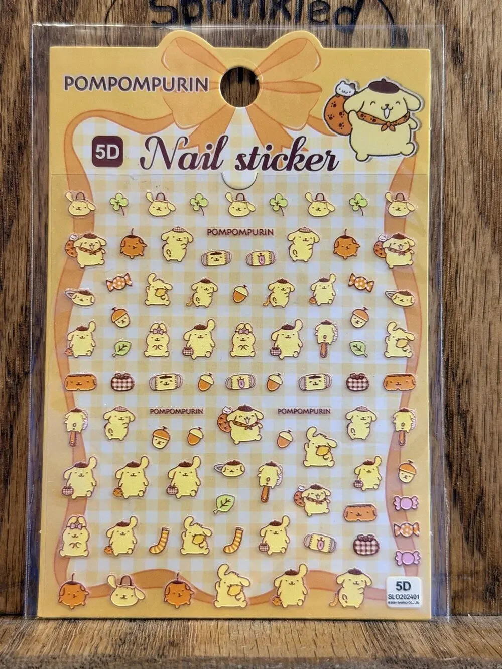 #POM-670 Pompom Nail Stickers